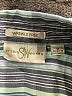 Studio Works Stripes Blue 3/4 Sleeve Button-Down Shirt Size S - photo 7
