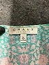 Chaus 100% Polyester Teal Short Sleeve Blouse Size L - photo 7