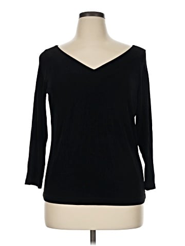 Travelers by Chico's 3/4 Sleeve Top (view 1)