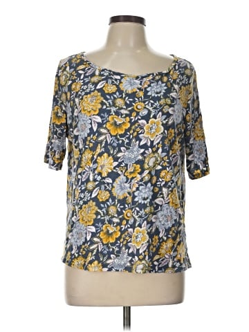 Ann Taylor LOFT Outlet 3/4 Sleeve T-Shirt (view 1)