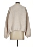 Alya 100% Polyester Ivory Turtleneck Sweater Size S - photo 2