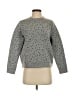 Maje Polka Dots Gray Pullover Sweater Size Sm (1) - photo 1