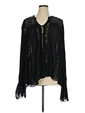 Free People Long Sleeve Blouse (view 1)