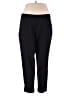 Susan Graver Solid Black Active Pants Size 20 - photo 1