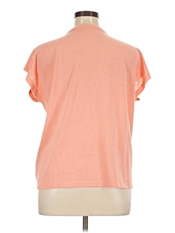 Ann Taylor LOFT Outlet Short Sleeve Henley (view 2)