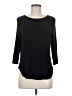 Grace Black 3/4 Sleeve Top Size M - photo 1