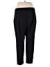 Susan Graver Solid Black Active Pants Size 20 - photo 2