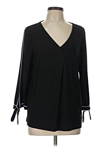 Anne Klein 3/4 Sleeve Blouse (view 1)