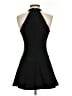 Xscape Solid Black Cocktail Dress Size 2 - photo 2