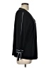 Anne Klein Solid Black 3/4 Sleeve Blouse Size L - photo 4