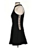 Xscape Solid Black Cocktail Dress Size 2 - photo 5