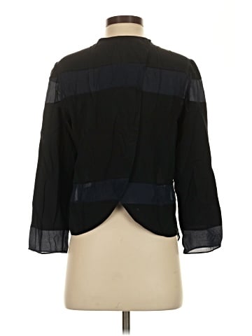 Elizabeth and James 3/4 Sleeve Silk Top (view 2)