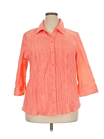 Cj Banks 3/4 Sleeve Blouse (view 1)