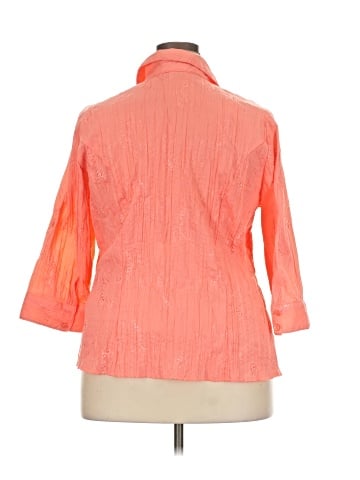 Cj Banks 3/4 Sleeve Blouse (view 2)