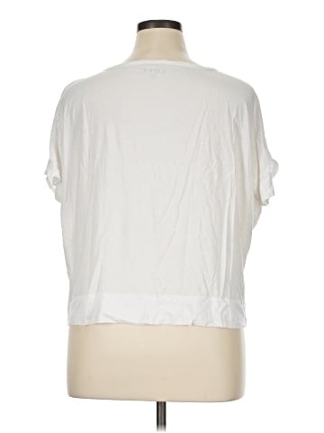 Ann Taylor LOFT Short Sleeve T-Shirt (view 2)