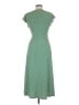 Max Studio Checkered-gingham Green Casual Dress Size M - photo 2