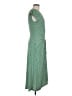 Max Studio Checkered-gingham Green Casual Dress Size M - photo 4