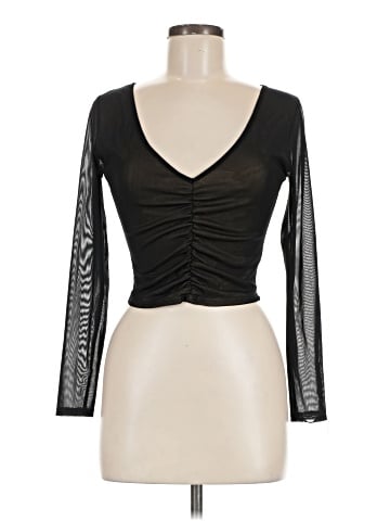 Charlotte Russe Long Sleeve Top (view 1)