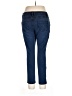Coldwater Creek Chevron-herringbone Blue Jeans Size 12 (petite) - photo 2