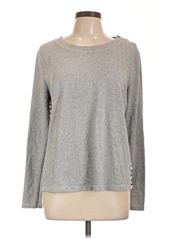 En Creme Long Sleeve Top (view 1)