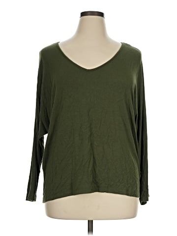 Joan Vass New York Long Sleeve Top (view 1)