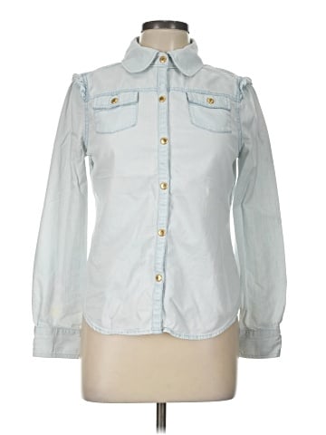 Juicy Couture Long Sleeve Button-Down Shirt (view 1)