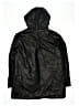 Zara 100% Polyurethane Black Raincoat Size 11 - 12 - photo 2