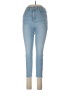 Ann Taylor LOFT Solid Blue Jeans Size 10 - photo 1