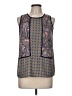 Crescent 100% Polyester Blue Sleeveless Blouse Size M - photo 1