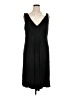 Spense Solid Black Cocktail Dress Size 1X - photo 1