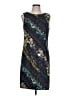 Connected Apparel Graphic Blue Casual Dress Size 12 - photo 1