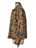 Jessica Simpson 100% Polyester Animal Print Gold Long Sleeve Blouse Size L - photo 5