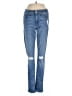 7 For All Mankind Hearts Blue Jeans Size 24 waist - photo 1