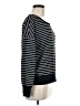 NY Collection Stripes Black Pullover Sweater Size M - photo 4