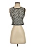 lucy Hearts Ivory Sleeveless Blouse Size S - photo 1