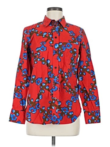 J.Crew Collection Long Sleeve Blouse (view 1)