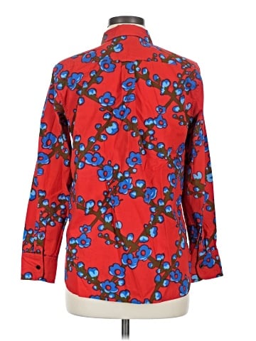 J.Crew Collection Long Sleeve Blouse (view 2)