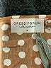 Dress Forum Polka Dots Brown Jumpsuit Size S - photo 4