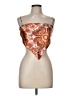 Cloud Ten 100% Polyester Orange Tube Top Size M - photo 1