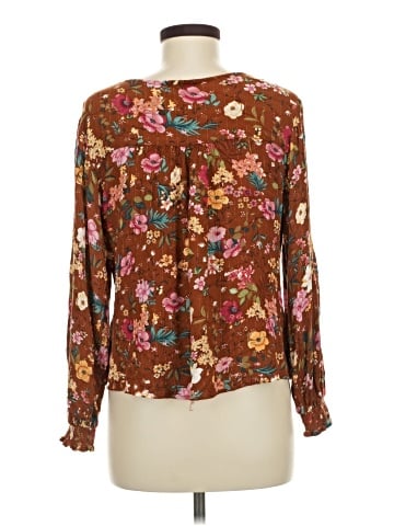 Cupcakes & Cashmere Long Sleeve Blouse (view 2)