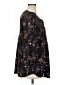 Daniel Rainn 100% Polyester Black 3/4 Sleeve Blouse Size 1X - photo 4