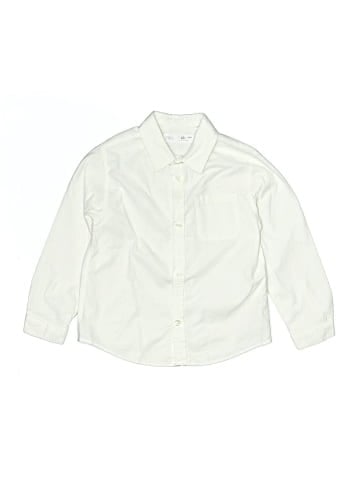 Zara Baby Long Sleeve Button-Down Shirt (view 1)