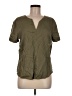 Trenery Green Short Sleeve Blouse Size M - photo 1