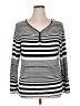 Venezia Silver Long Sleeve Henley Size 14 (1) - photo 1