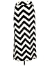 a.n.a. A New Approach Chevron-herringbone Black Casual Skirt Size XL - photo 2