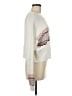 Hollister Color Block White Pullover Sweater Size M - photo 4