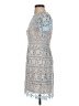 Eliza J Blue Cocktail Dress Size 0 - photo 5