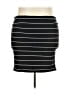 Torrid Stripes Black Casual Skirt Size 4X Plus (4) - photo 1