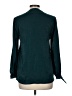 ModCloth 100% Polyester Teal Long Sleeve Blouse Size M - photo 2