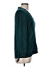 ModCloth 100% Polyester Teal Long Sleeve Blouse Size M - photo 4